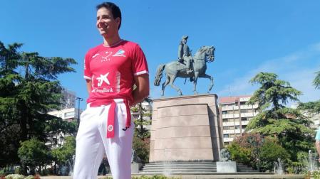 Darío Gómez durante la presentación de la feria de San Mateo
