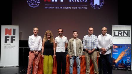 Foto de la presentación del Navarra International Film Festival