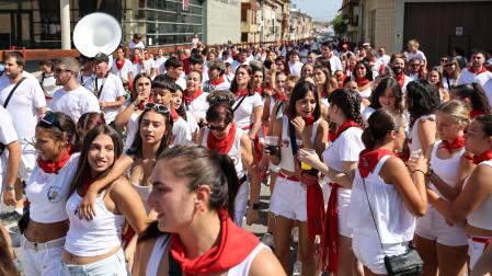 Fotos del cohete de fiestas de Caparroso 2026