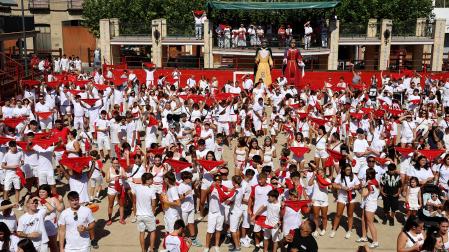 Fotos del cohete de fiestas de Caparroso 2026