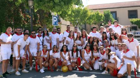 Fotos del cohete de fiestas de Fontellas 2026