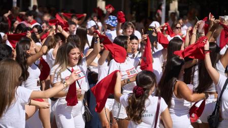 Fotos del inicio de las fiestas de Beriáin