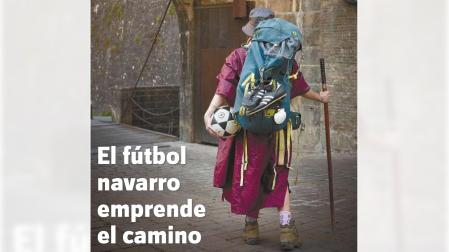 Portada del suplemento de fútbol regional de Diario de Navarra