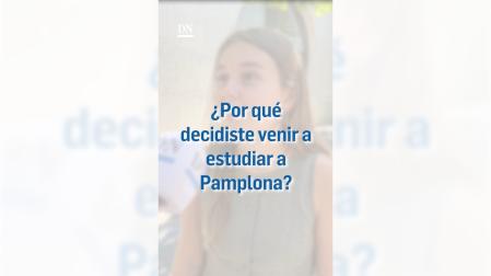 Estudiantes de la UPNA de fuera de Navarra explican por qué decidieron estudiar en Pamplona