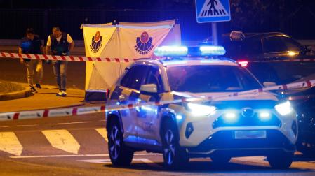 Lugar en el que fue asesinado un taxista en Azpeitia (Guipúzcoa) por un disparo de un arma de fuego