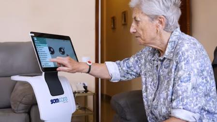 Robot Temi, utilizado en el proyecto