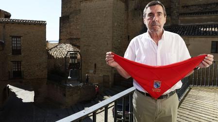 Juan Ramón Elorz afronta sus últimas fiestas como alcalde de Artajona, tras ocho años en el cargo