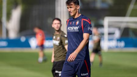 Fotos del entrenamiento de Osasuna de este lunes 7 de septiembre