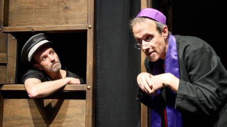 Teatro y humor en el Gayarre con 'Inmatriculaciones. Oh my God!'.
