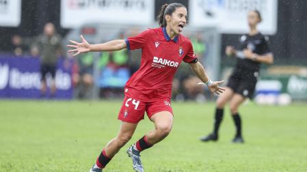 Nora de Torres anotó el 0-1 para Osasuna Femenino