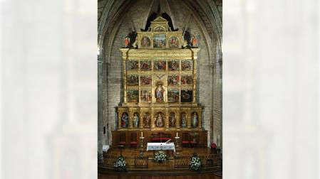 Retablo de la iglesia de Ororbia