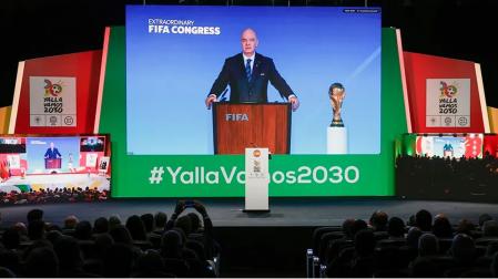 El presidente de la FIFA, Gianni Infantino