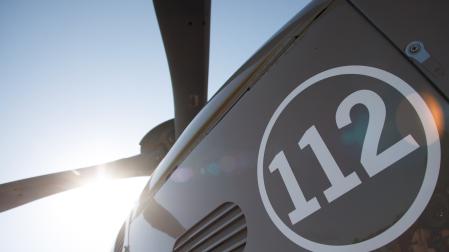 Helicóptero del 112