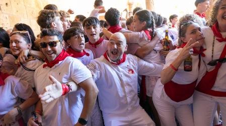 Foto del cohete de las fiestas de Fitero 2026