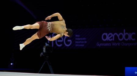 Fotos del Campeonato del Mundo de Gimnasia Aeróbica en Pamplona