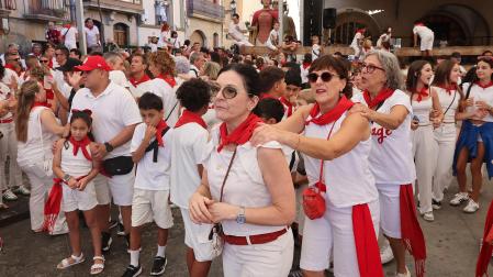 Fotos del cohete de fiestas de Olite 2026