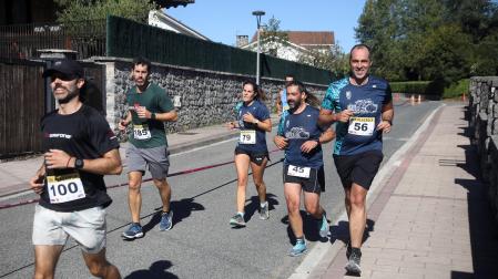 Fotos de la carrera entre Lekunberri y Leitza con más de 250 participantes este domingo 13 de septiembre