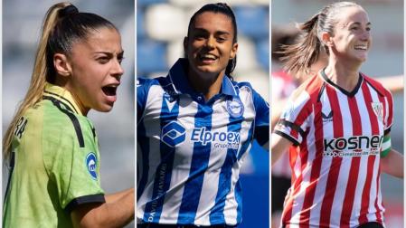 Iara Lacosta, Ainhoa Guallar y Ane Azkona