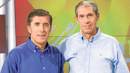 Pedro Delgado y Carlos de Andrés