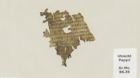 Un pequeño fragmento de 'La Odisea' de Homero de unos 1.700 años de antigüedad ha sido identificado en la Biblioteca de la Universidad de Utrecht
