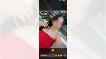 La Brigada Provincial de Policía Judicial de Navarra identificó las joyas sustraídas en varias fotos publicadas en el perfil de WhatsApp de la detenida