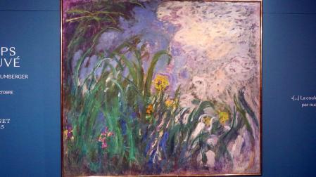 'Iris', del pintor francés Claude Monet (1840-1926)
