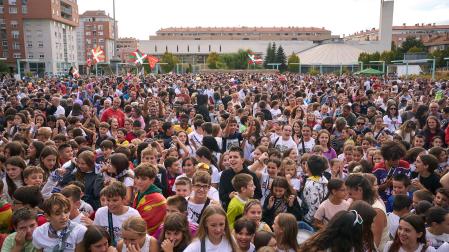 Inicio de las fiestas en Ansoáin con el lanzamiento del cohete este jueves, 17 de septiembre