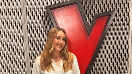 La navarra Claudia Goicoechea en La Voz