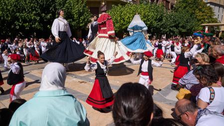 Fotos del cohete de las fiestas de Huarte 2026