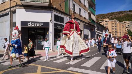 Fotos del cohete de las fiestas de Huarte 2026