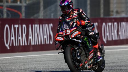 Jorge Martín celebra la victoria al esprint en el GP de Austria