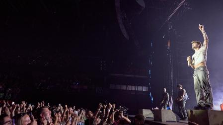 Concierto de Dani Fernández en el Navarra Arena