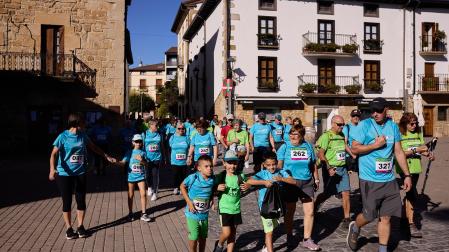 Fotos de la marcha del Alzheimer en Alsasua