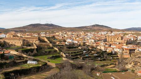Vista del casco viejo de Ágreda