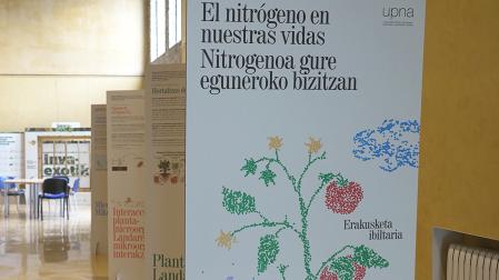 Parte de la muestra sobre el nitrógeno en nuestras vidas