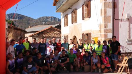 Participantes en el I Trail Arrieta, prueba que se estrenó el pasado 19 de septiembre sobre un recorrido de 8 kilómetros