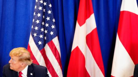 Donald Trump desde la sede en Nueva York de la ONU