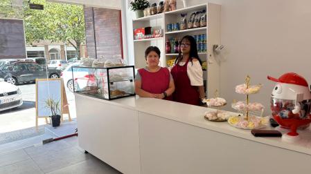 Berta Nogales y su hija Almudena