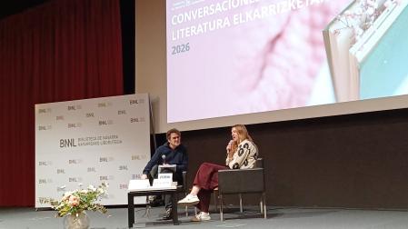 Un encuentro de la pasada edición de Imagen de ‘Conversaciones literarias’
