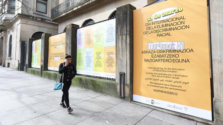 Imagen de una campaña anterior contra la discriminación racial