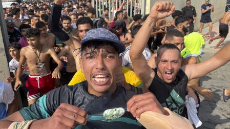 Alrededor de 80.000 migrantes cruzaron la frontera ceutí con Marruecos entre los días 30 y 31 de julio