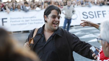 El actor Carlos González, a su llegada a la 74 edición del Festival Internacional de Cine de San Sebastián el pasado 19 de septiembre