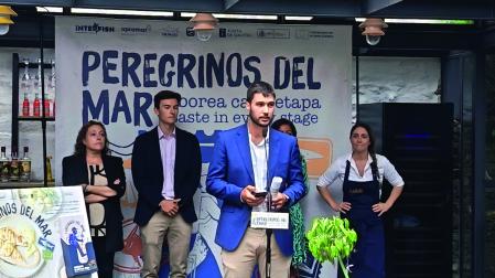 Presentación de ‘Peregrinos del Mar’ con la participación de Sergio Acevedo, director gerente de Interfish España