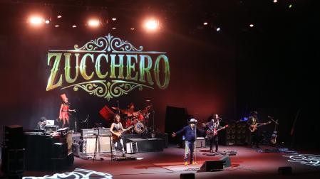 Zucchero y su banda, este jueves 24 de septiembre por la tarde en el escenario de Baluarte
