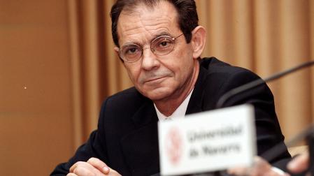 Aquilino Polaino-Lorente, en un congreso en la Universidad de Navarra