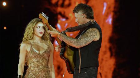 Shakira y Alejandro Sanz
