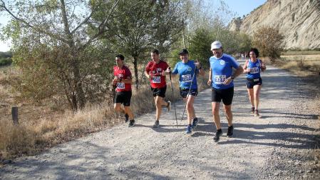 Participantes en la Azkotrail 2026 disputada en Peralta este sábado, 26 se septiembre, sobre un trazado de 15 kilómetros