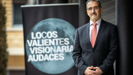 Juan Carlos Equiza, presidente de ATA en Navarra.