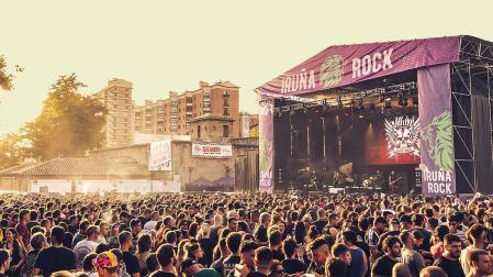 Imagen promocional del festival Iruña Rock en la Ciudadela de Pamplona