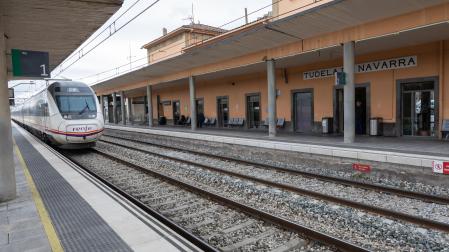 Imagen de la estación de tren de Tudela